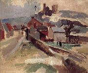 Study of Road and church